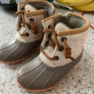 Little girls Sperry Boots